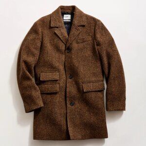 Billy Reid Herringbone Astor Coat Large